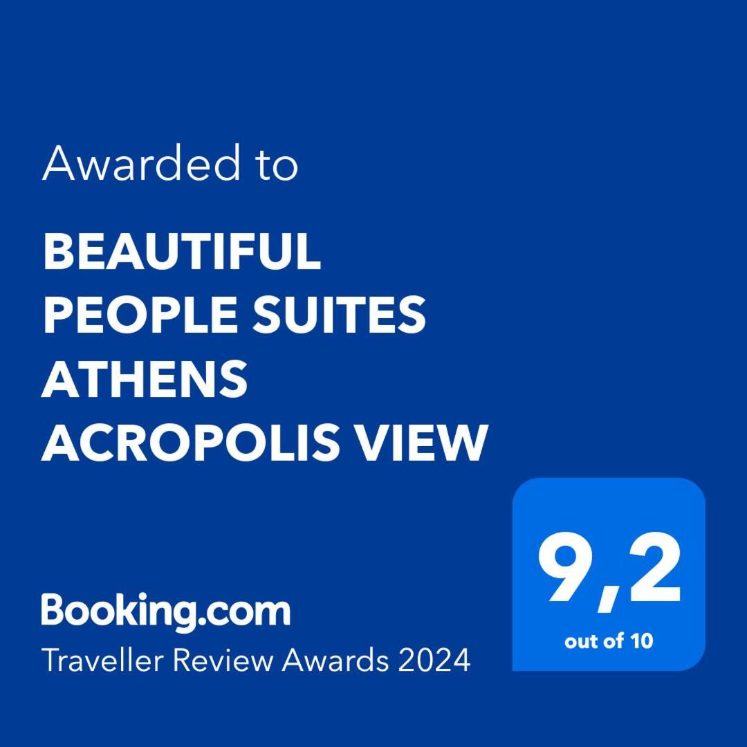 Beautiful People Suites Athens Acropolis View Exterior foto
